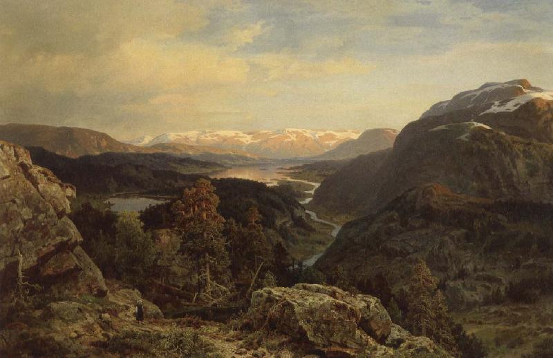 unknow artist norskt berglandskap i afonsta oil painting picture